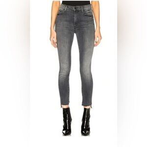 Mother Jeans The Zip Stunner Two Step Fray Miss Moody Two Shoes Size 26